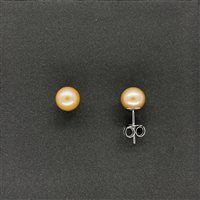 Orecchini Lelune Donna in Oro bianco Perla LLEA 00.75-P